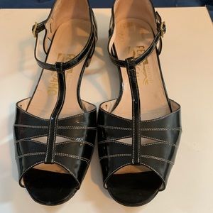 Salvatore Ferragamo Pep Toe Sandals
